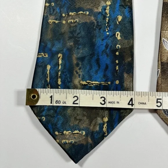 Lot Of Two David Taylor Men’s Neckties NWOT​​ - Picture 3 of 3